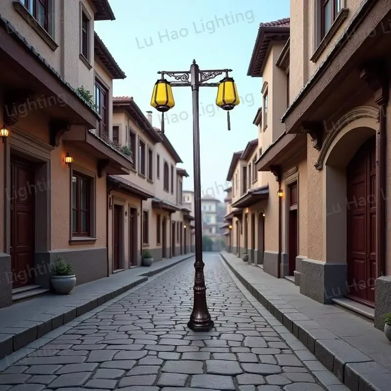 

Garden Decorative Lighting 2025 New Design Retro Garden Street Lamps Garden Light Decorative Light