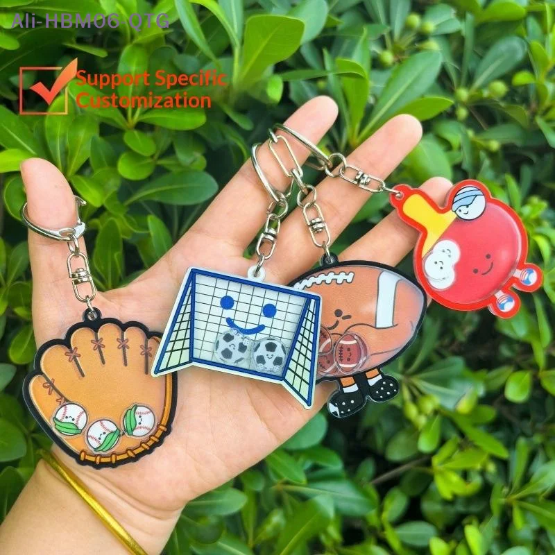Table Tennis Keychain - Spor Topu Sallayıcı Anahtarlık Badminton Tenis