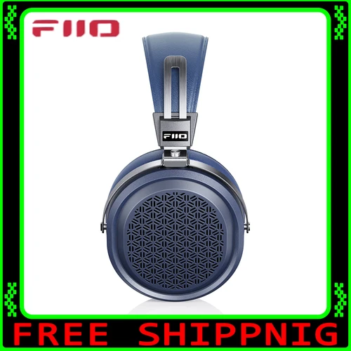 Fiio FT1 Pro ヘッドフォン オープン フラット ヘッドバンド 有線 Hifi ヘッドフォン カスタマイズされた 1μm 超スリム ダイヤフラム 374g 20Ω 感度 ギフト