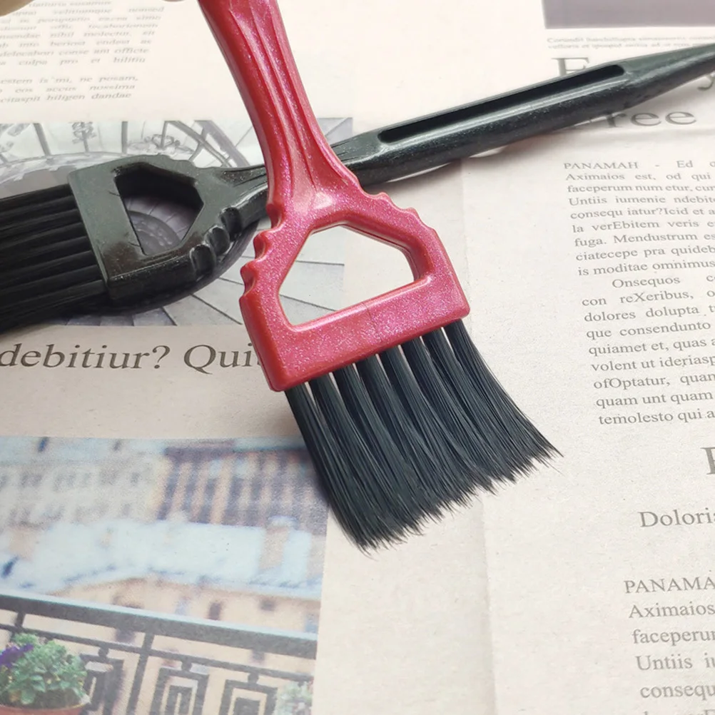 

3 шт., набор кистей для краски для волос, полипропиленовая ручка, синтетическая щетина для салона, домашнего использования, окрашивание волос, инструмент для обработки масла