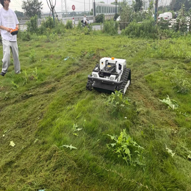 Hot sale Engine Remote-Control Lawn Mower All-In-One Snow Blower Snow Sweeper with Lawn Mower Factory Wholesale Deposit Price