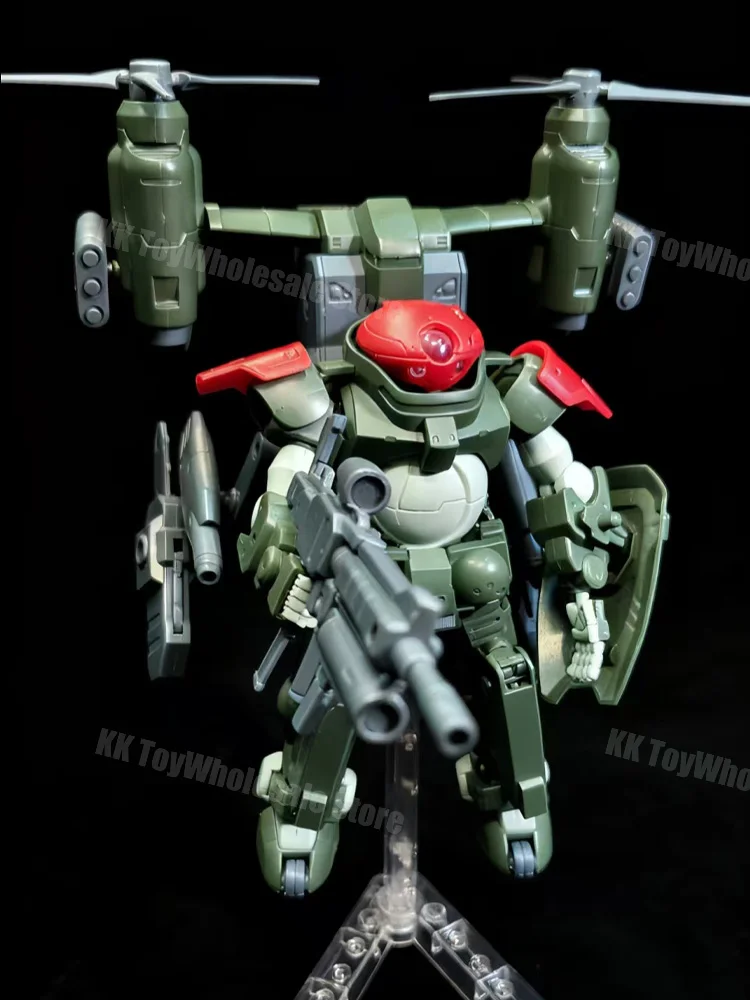 재고 있음 JIUZHOU HG 1/144 GG 001RB 그리모아레 레드 베레 항공기 조립 모델 키트 애니메이션 액션 피규어 로봇 플라스틱 모델