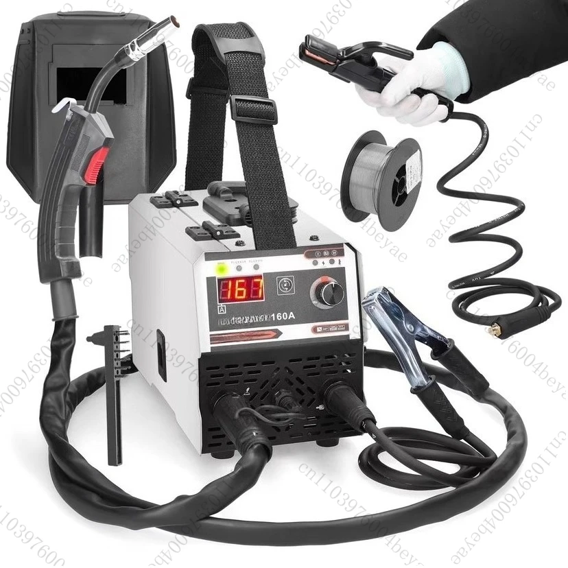 120A 220V with Accessories 1kg Gasless 160A Welding Machine
