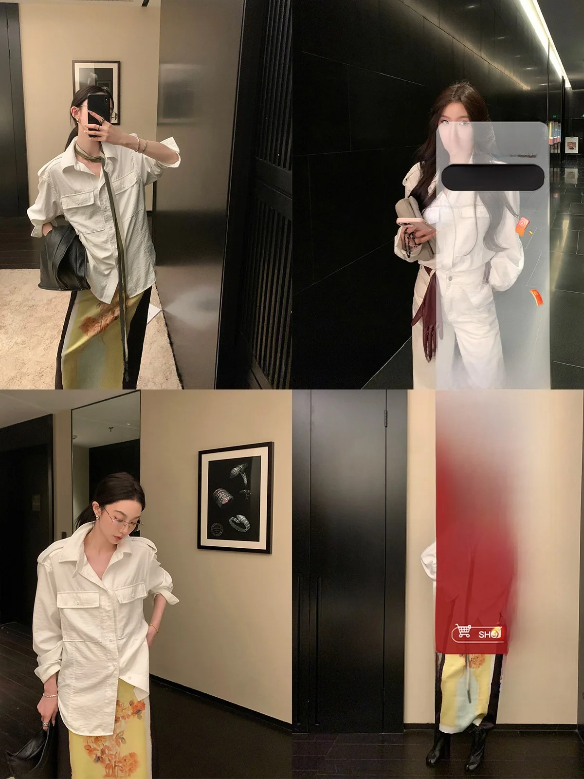 

Women's Waed Work irt Loose Long Sve Design Sensation Autumn New Sle Polyester Fiber Commute Sle Breathable