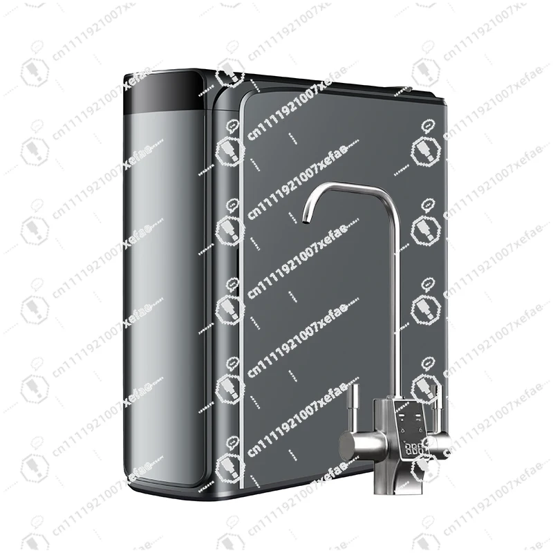 New product tankless 800G reverse osmosis RO water filter water purifier with smart LED faucet, suitable for household use