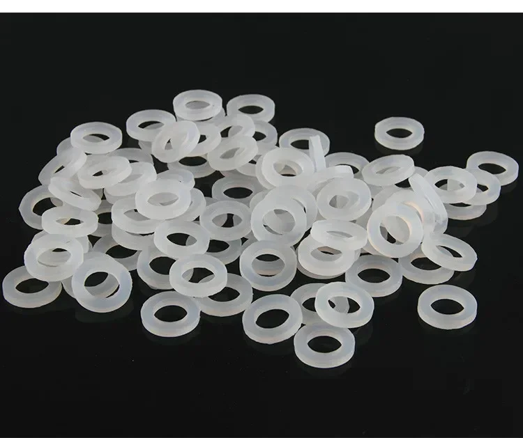 Junta de arruela de válvula de silicone de 20 peças de 1/2"