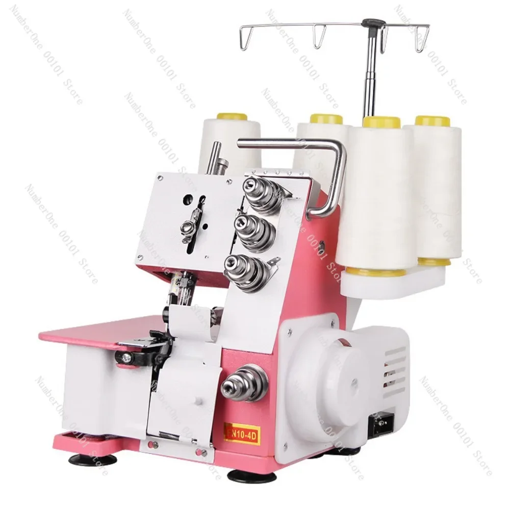 

Small overlock sewing machine home three threads four threads portable sewing machine overlock sewing one machine