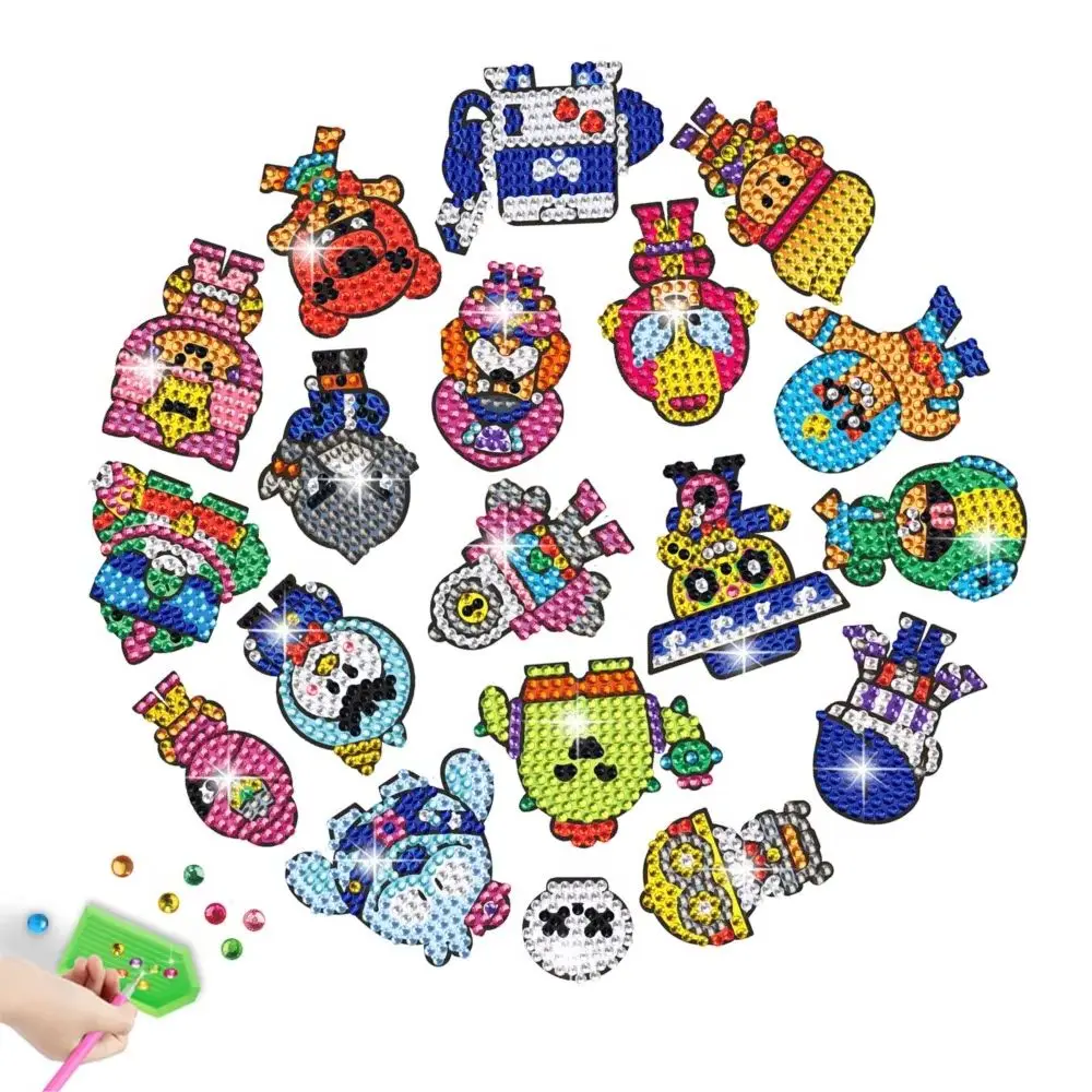 

Cartoon Animated superhero DIY Sticking Drills Embroider Stitch Enthusiast Decor Schoolbag Painting Best Giftsond