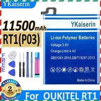 YKaiserin Battery for OUKITEL RT1 11500mAh Long Standby Time + Track NO