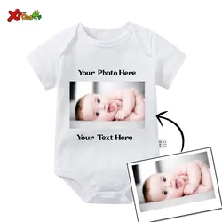 Family Baby Birthday Photo T Shirt Family Custom Shirt Customized Short Sleeve Baby Birthday Photo T Shirts Your Photo Shirt