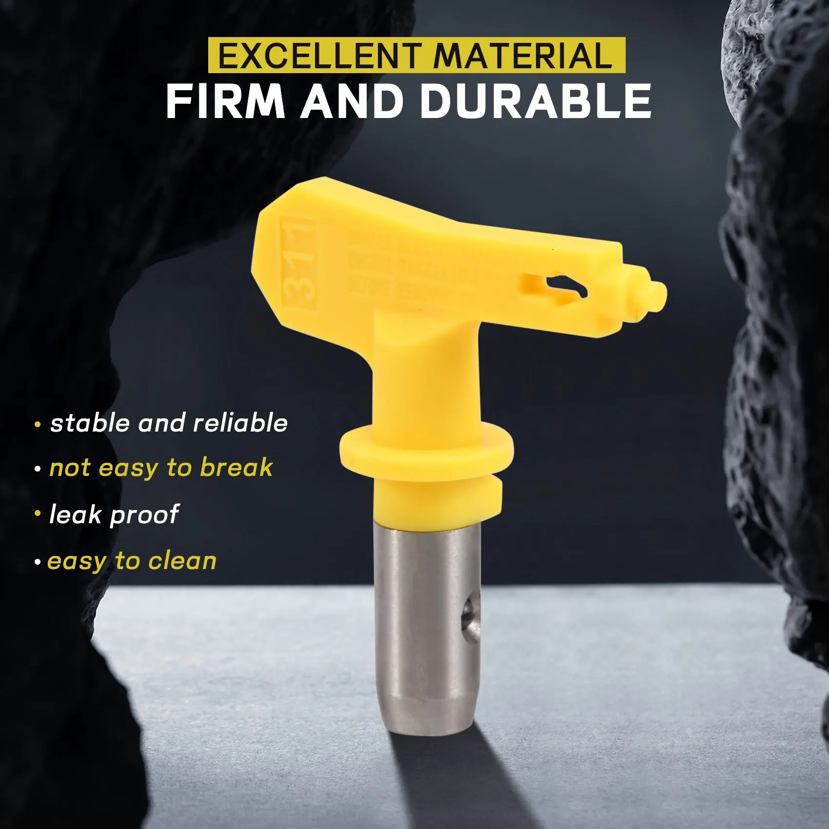 A89X Reversible Airless Paint Nozzles With Tip Guard Set, Sprayer Paint Machine And Spraying Parts(215 311 317 517)