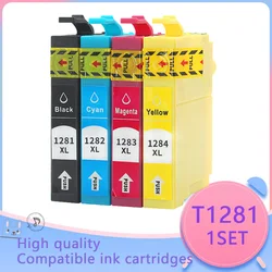 T1281 T1282 T1283 T1284 Ink cartridge Compatible for EPSON stylus S22 SX130 SX125 SX235W SX435W SX425W BX305F BX305FW printer