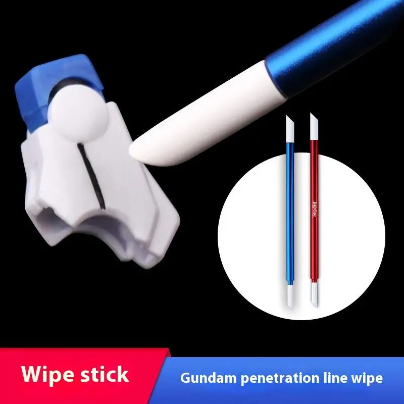 Hot Sale Aluminum Alloy Panel Line Eraser Wipe Stick Model Wipping Cleaning Tools For Assembly Model Tools