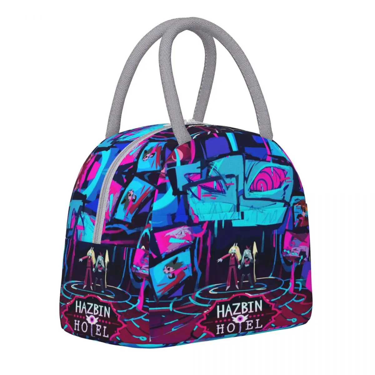 hazbins-hotels-alastor-vox-2-lancheira-isolada-recipiente-de-alimentos-sacos-refrigeradores-termicos-reutilizaveis-lancheiras-para-piquenique