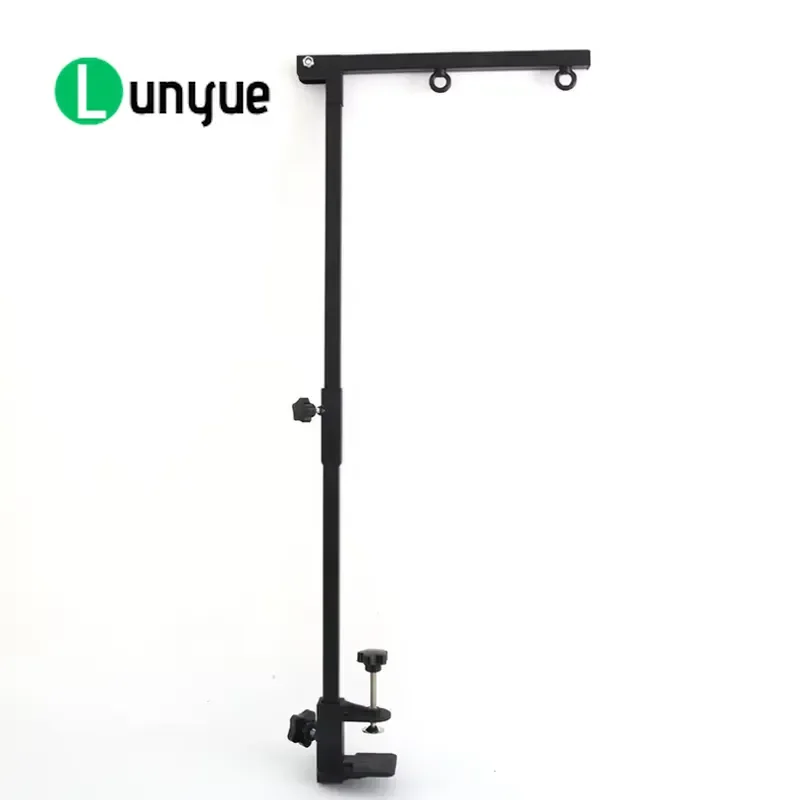 Height Adjustable Foldable Dog Grooming Table Arm with 35.5 Inch Lasso Ring Strap Clip for Pet Grooming Tools Secure