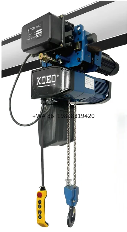 Hoist Crane 1ton 1500w Wholesale Factory Portable Crane Chain Hoists KN Series High Quality Engine