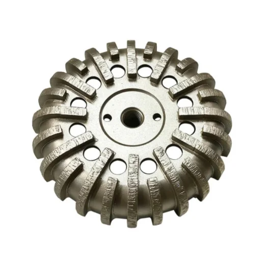 Raizi 6 Inch Terrco Diamond Radius Cove Grinding Wheels Discs for Concrete