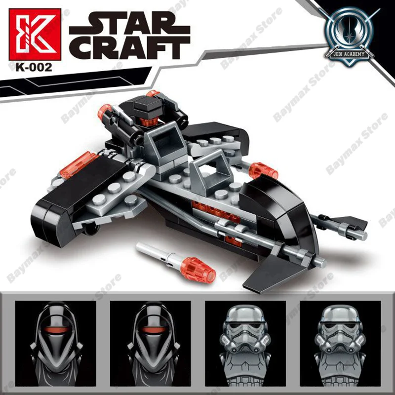 Hot Star Imperial Samurai Aircraft Wars Starfighter Figures Building Blocks Classic Movie Model Bricks Toys For Kids Gifts