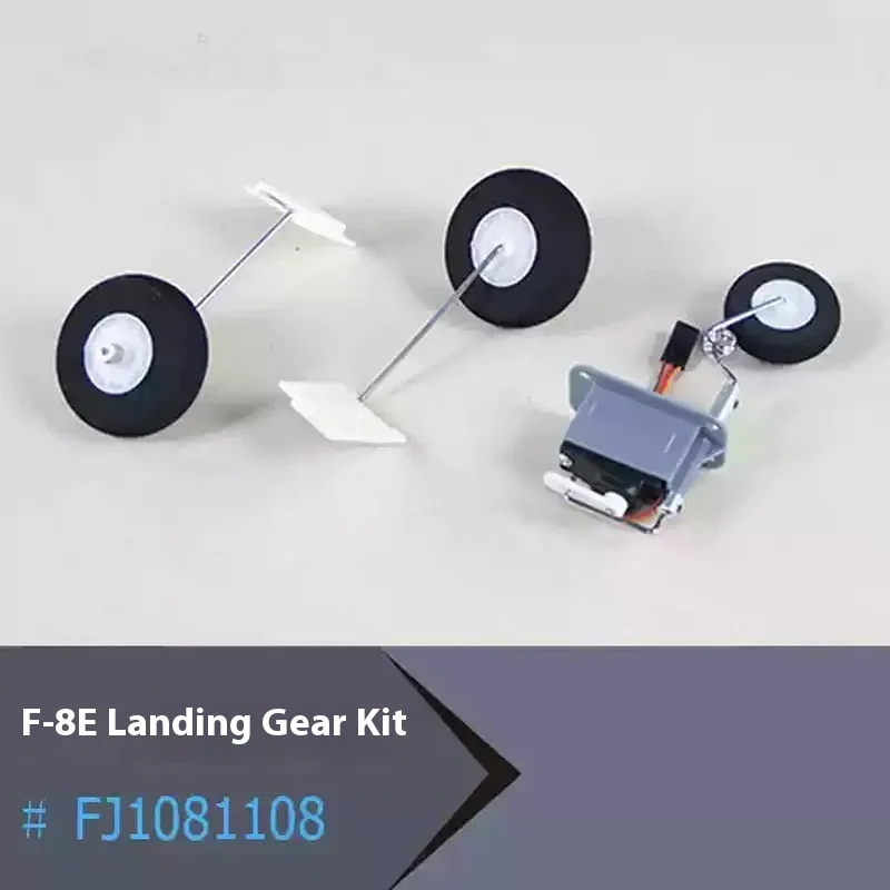 FreFuk64 mm Accessoires F-8e Fuselage Ailes Principales Queue Plate Queue Verticale Couverture Antarctique Cockpit Ailerons Pelviens Train D'atterrissage