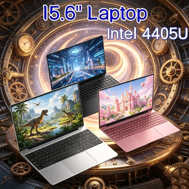 Rutilant 2026 Sleek Cast Laptop 15.6 16GB RAM SSD Intel 4405U Imperial Gaming PC 1920*1080 Display Prime-Grade Bureau Academy