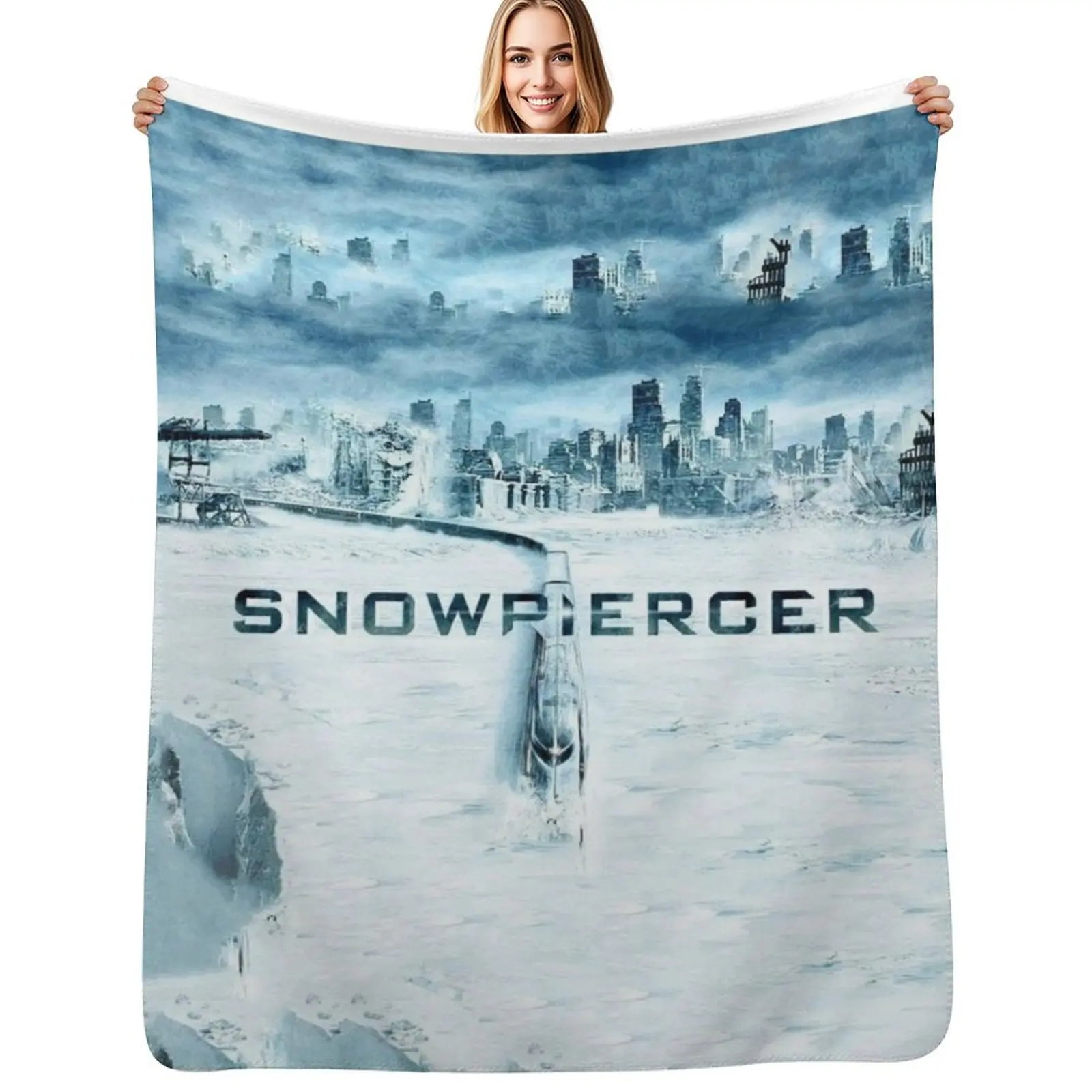 

Snowpiercer Throw Blanket Single Luxury Designer Bed Fashionable Flannels Blankets