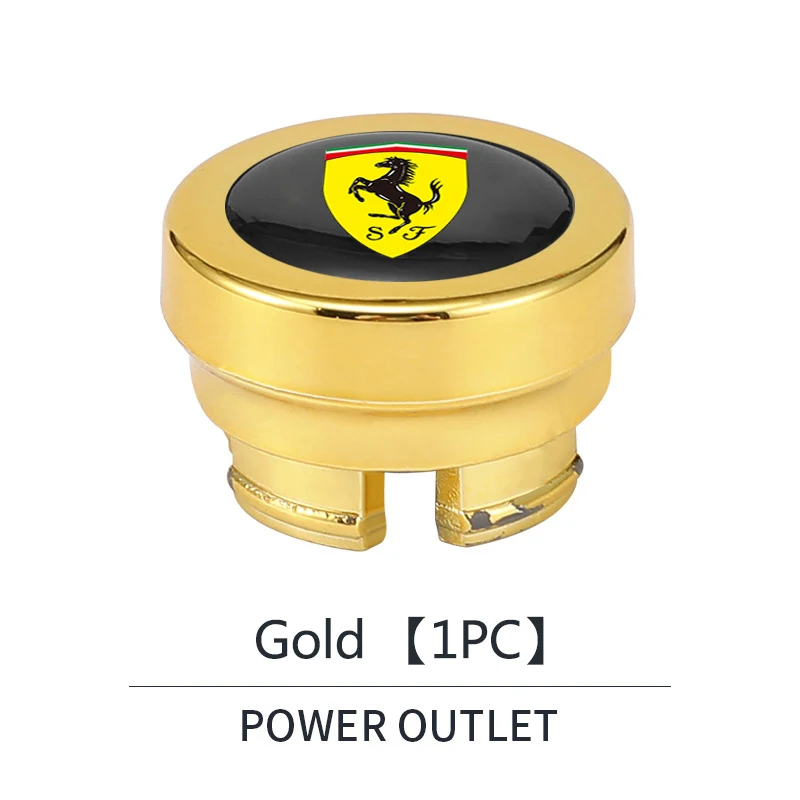 سيارة ولاعة السجائر غطاء التوصيل الغبار غطاء رأس واقي فيراري 308 GT4 328 GTB GTS F355 360 مودينا F430 458ltalia 488 GTB #6