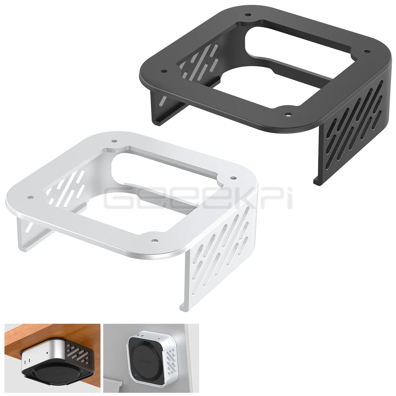 

Bracket Stand For Apple Mac Mini M4 and pro 2024 Under Desk Mount Bracket Holder