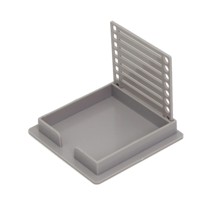 Caixa suporte para bloco memorando com notas para o titular do bloco notas com modelo com modelo