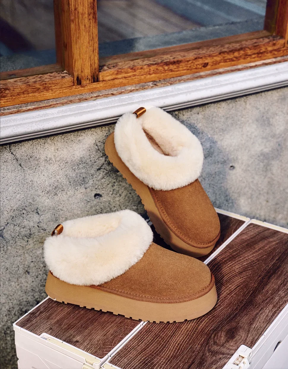 Nouvelles pantoufles pour femmes, claquettes classiques en fourrure, bottes ultra mini à plateforme, bottines de créateur confortables en laine Tasman, cuir et daim pour l'hiver