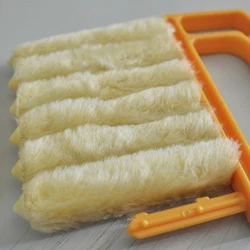 Detachable Cleaning Clip Door Partition Cleaning Brush Air Conditioning Gap Brush Air Outlet Cloth Four Corner Brush