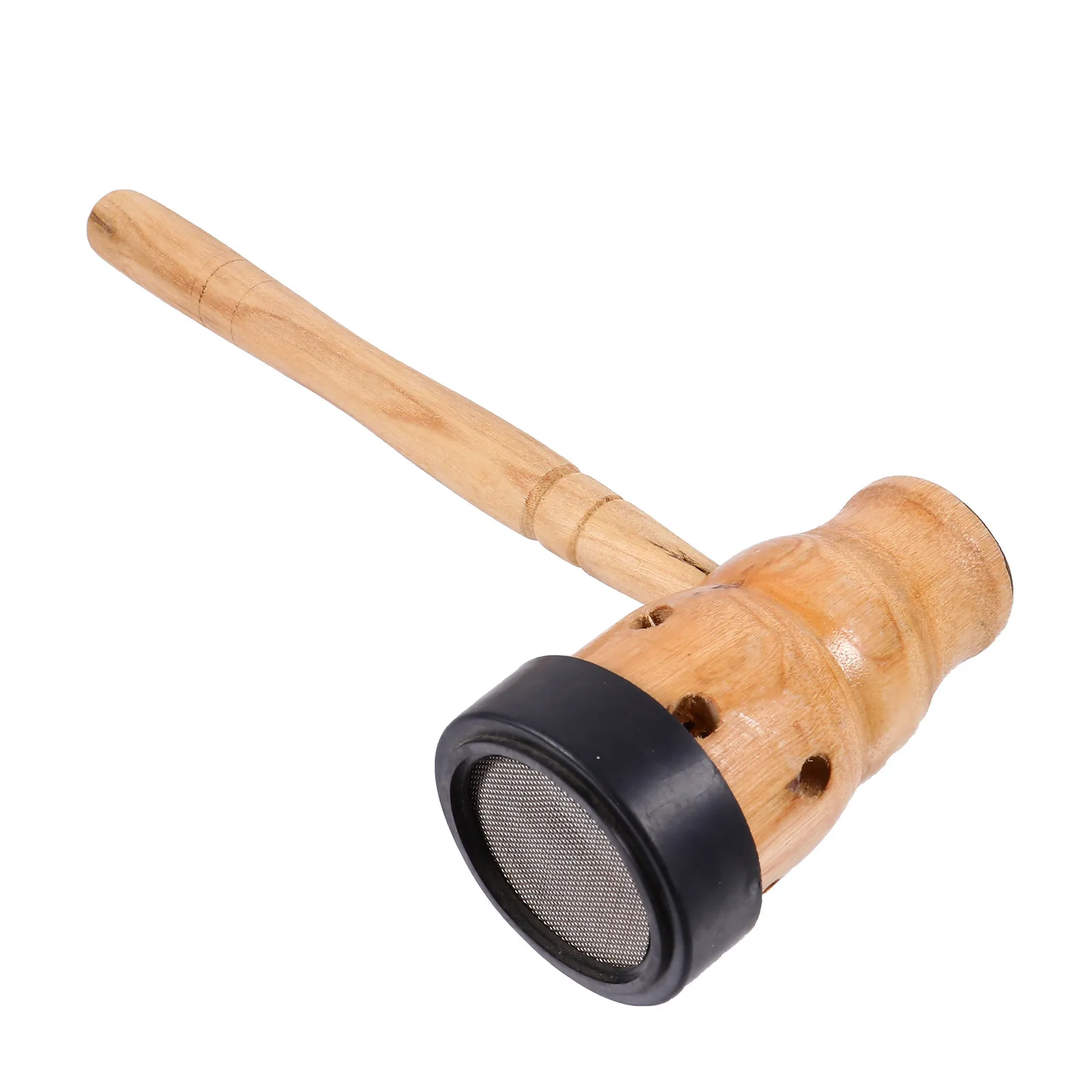 1Pcs Wooden Moxibustion Box Detachable Ergonomic Design Heat Dissipation Hole Handheld Moxibustion Can Moxa Stick Burner