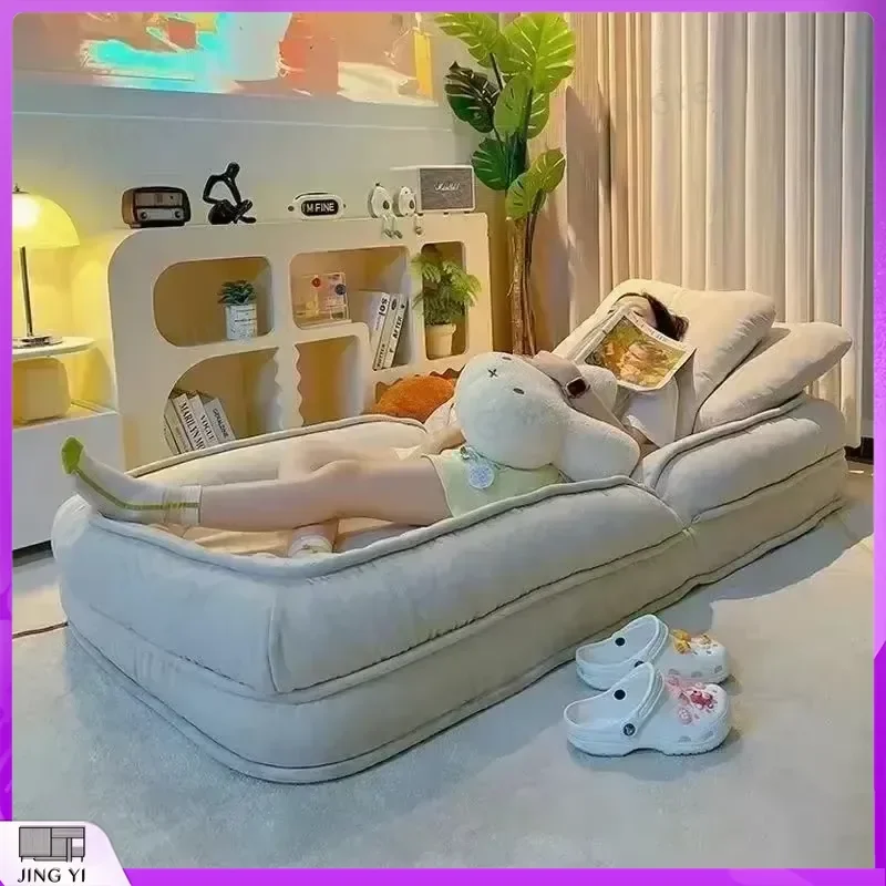 Folding Lounger Sunbed Chaise Lounge Recliner Chair Portable Relaxing Floor Seat Tatami