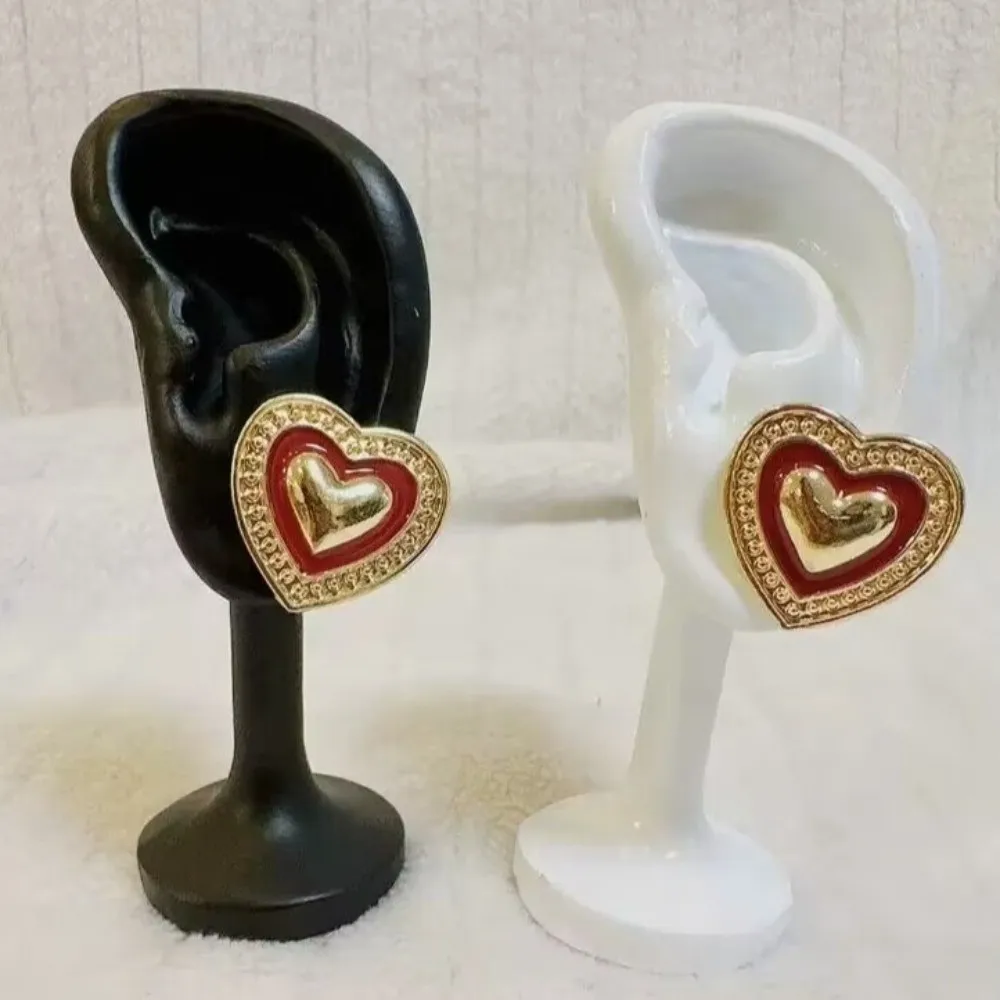 New Portable Earring Display Stand Ear Shaped Showcase Jewelry Rack Mini Organizer Earrings Holder Rack
