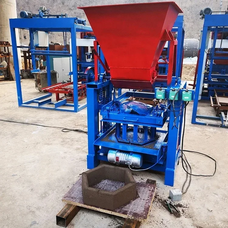 Manual Hollow Machine Mini Mobile Concrete Cement Block Machine, Electric Diesel Brick Making Machine