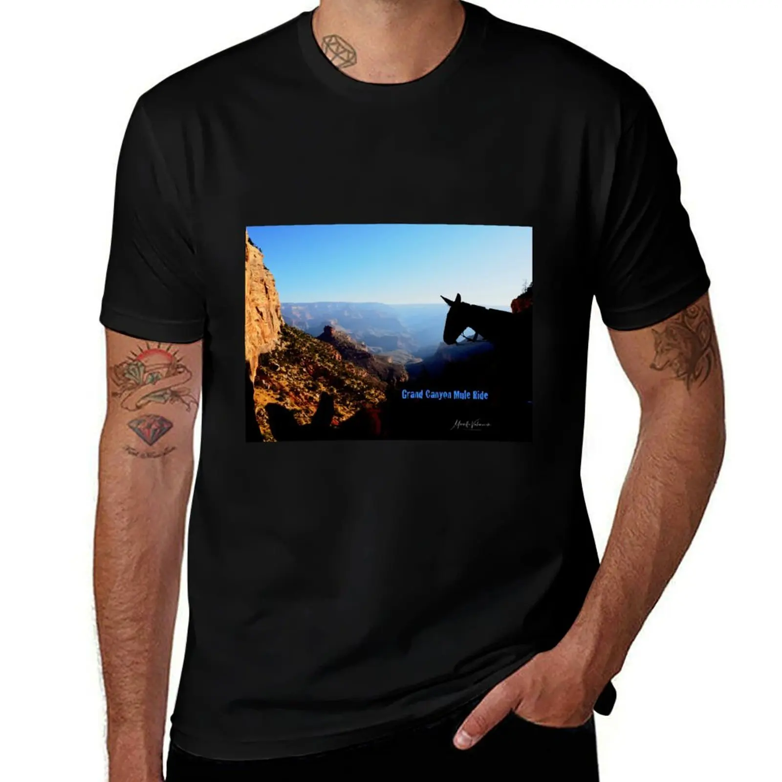 

Grand Canyon Mule Ride T-Shirt t shirts for man pack white t shirt man designer