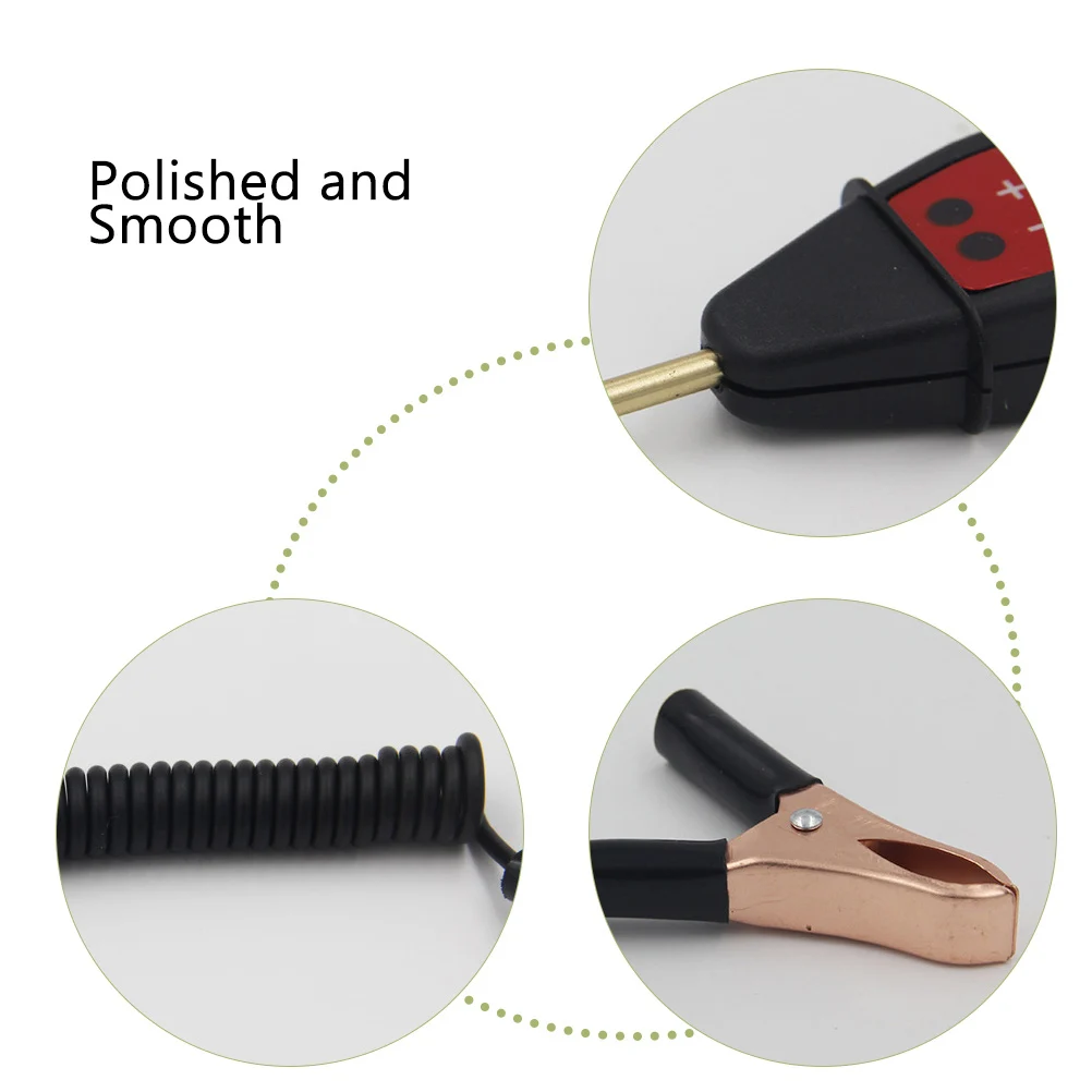 

Car Test Pencil Maintenance Digital Display Circuit Tester Automotive Probe 12v Lead Light Volt