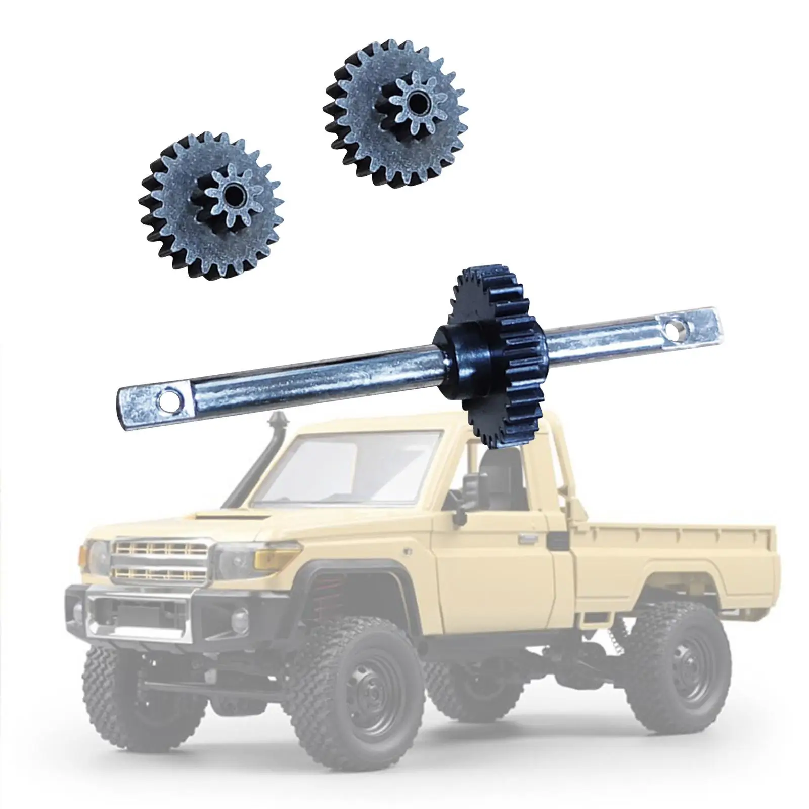 

1/12 RC Car Metal Gearbox Gear Replacement for LC79 MN82 Hobby Model