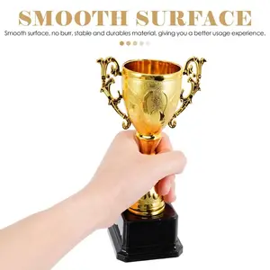 Plastikmodell für Golden Trophy, Small Cup Award, Schule belohnt Angebot, Wettbewerbsfußball Erinnerungen, Kinderhandwerk Preise 8 Hauptverkäufe Trofeu -Fußballmeisterschaft - №1