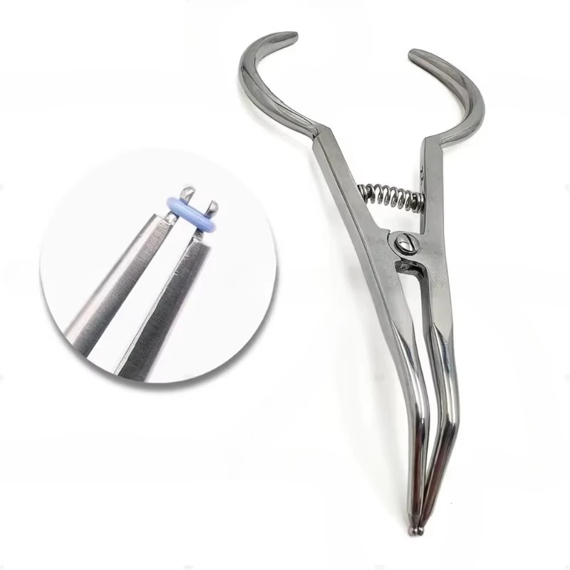 Lab Orthodontics Elastic Separating Plier Elastic Separator. Tooth Ring Placement Forceps. Best Tool