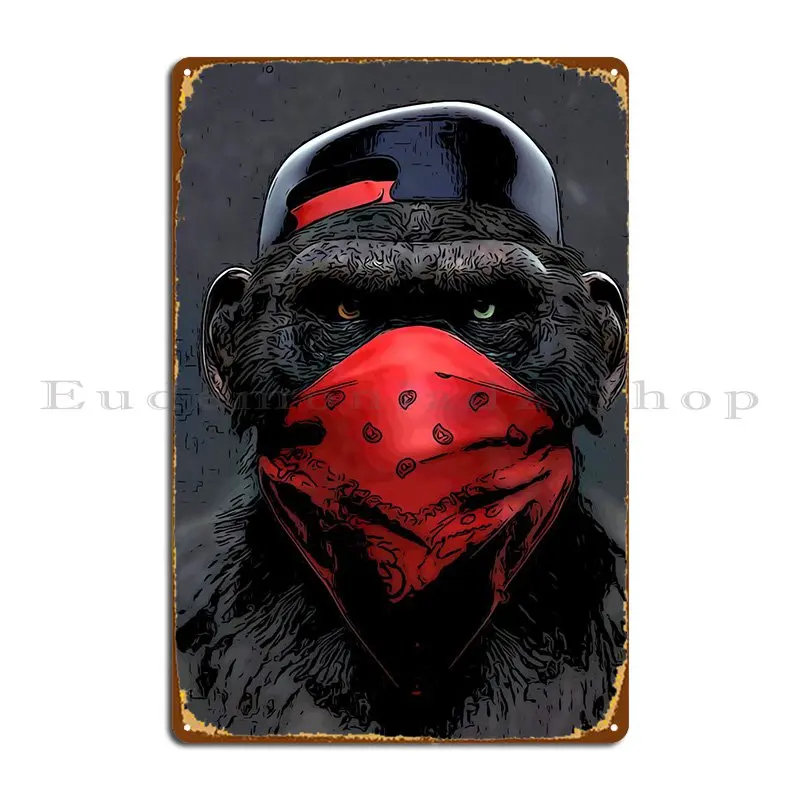 

Классные металлические знаки обезьяны, кухонный кинотеатр, клуб, бар, стена, пещера, жестяной плакат