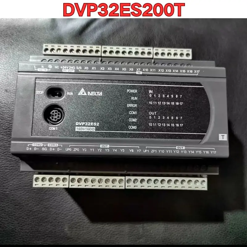 

Second-hand PLC module DVP32ES200T function test is normal