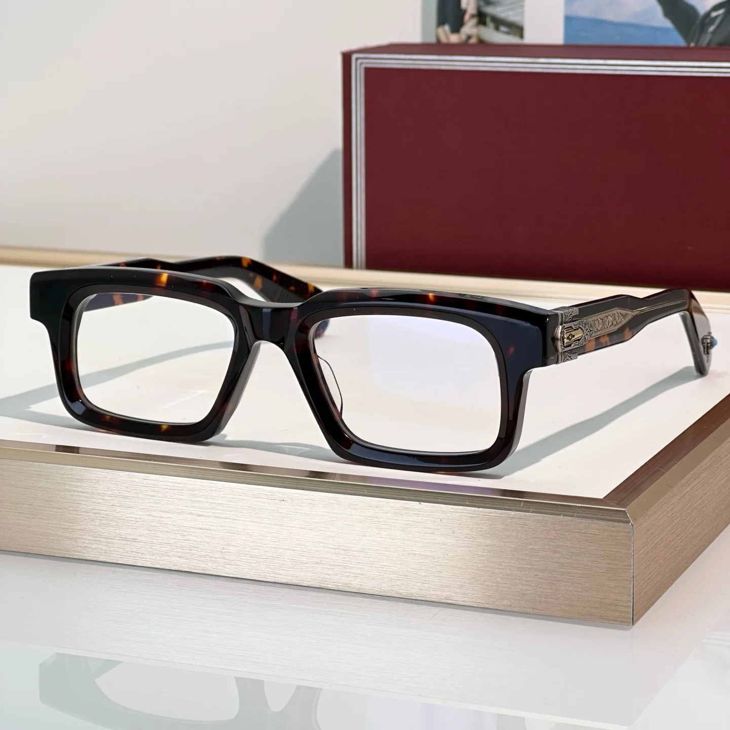 JMM BELVEDERE Business Handgemaakte Zonnebril Vrouwen Luxe Vierkante Dikke Acetaat Designer Lentes De Sol Mujer heren Zonnebril