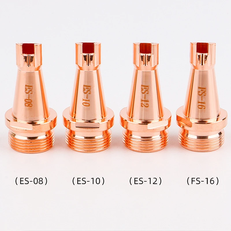 Laser Welding Nozzle Handheld Fiber Laser Welding Nozzle For Welding Machine Head Parts Red Copper Replacement Accessories