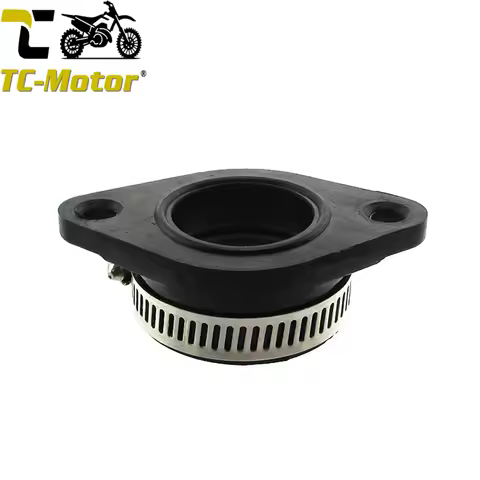 TC-Motor Carb Flange Manifold Intake Adapter For Mikuni 26mm 27mm 28mm Carburetor