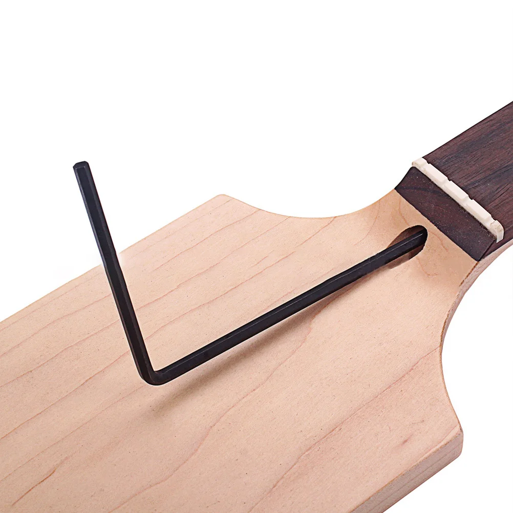 

Guitar Truss Rod Wrench Black Neck Bridge Nut Screw Adjustment Tool For Guitar Bass Repair Hexagon Tuning Key Metal Wrench