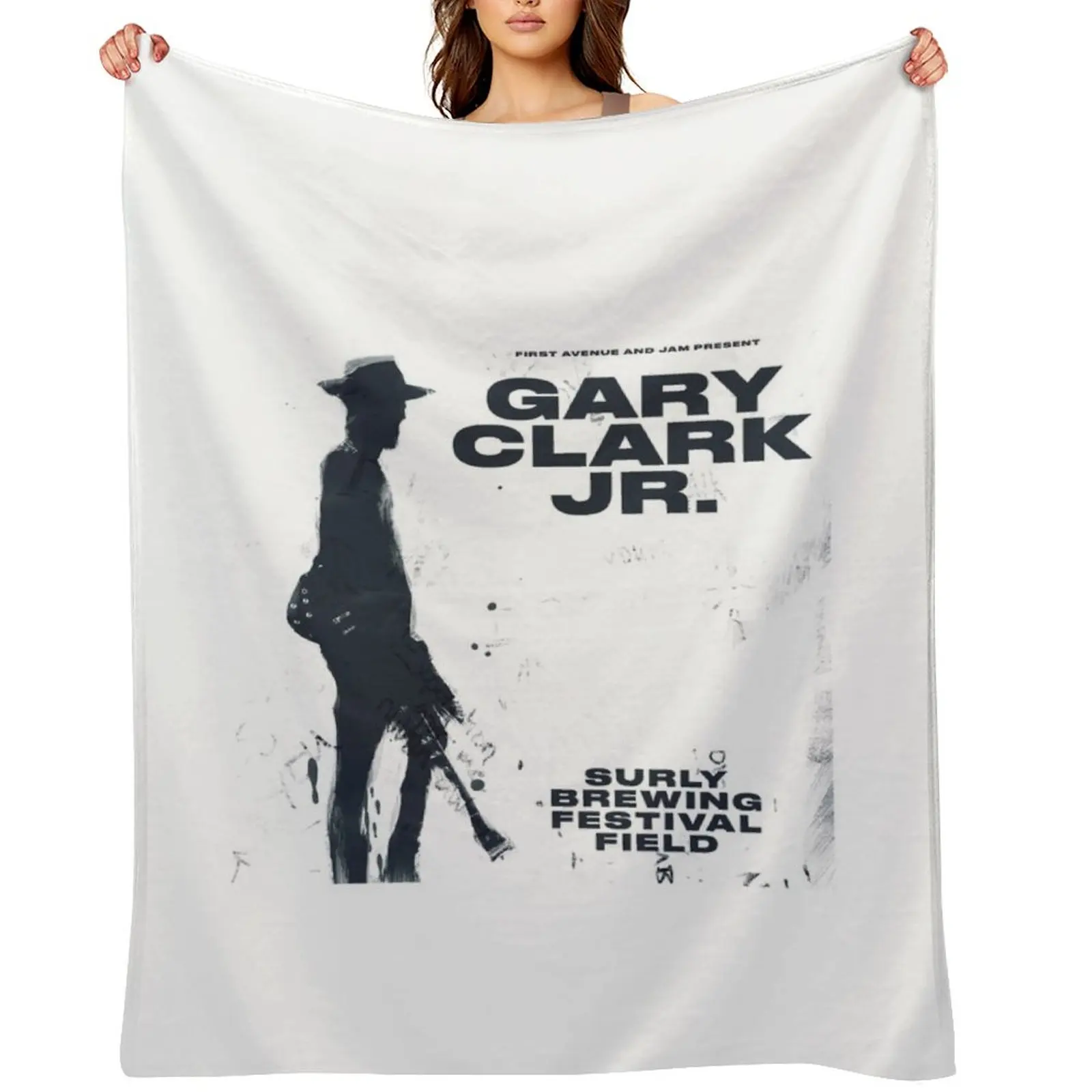 gary clark jr Throw Blanket Stuffeds Luxury Throw Giant Sofa Beach Hairys Decoratives Blankets