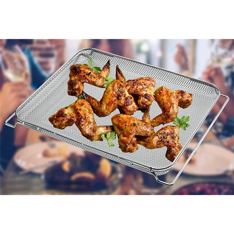 Der neue Ersatz-Air Fry Basket für Foodi DT251 DT201 DT200 Air Fryer Oven, Edelstahl Air Fryer Oven Zubehör
