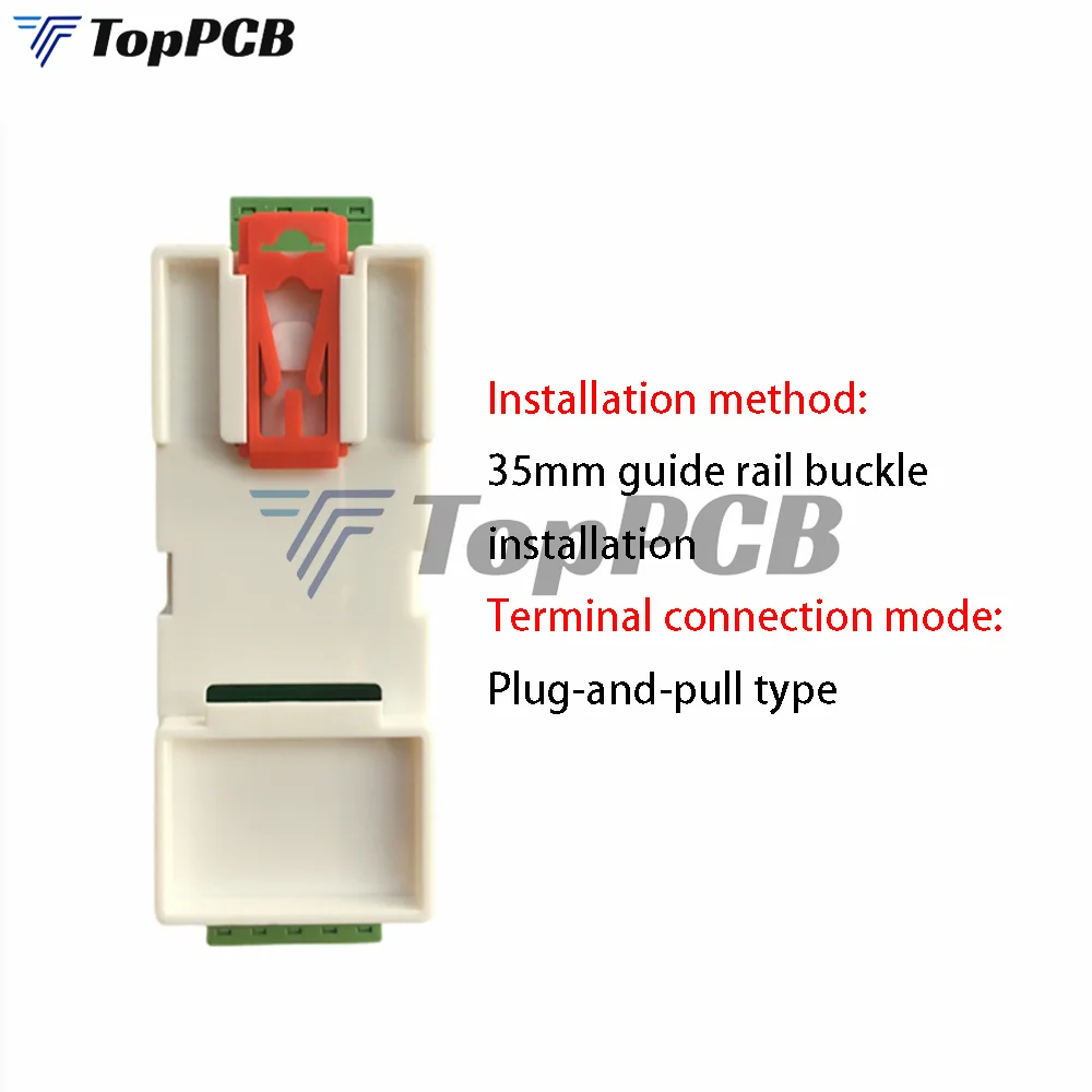 DC 7-30V ModBus RTU RS485 Digital Weight Transmitter Transducer Converter Amplifier Load Cell Sensor Module Guide Rail