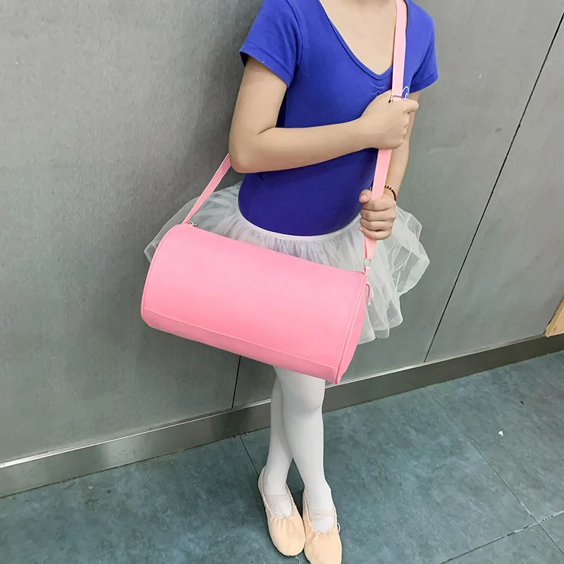 Borsa da ballo con spacco diagonale su una spalla Borsa da scuola di grande capacità Ragazza Zaino da ballo per bambini Borsa da balletto alla moda latina