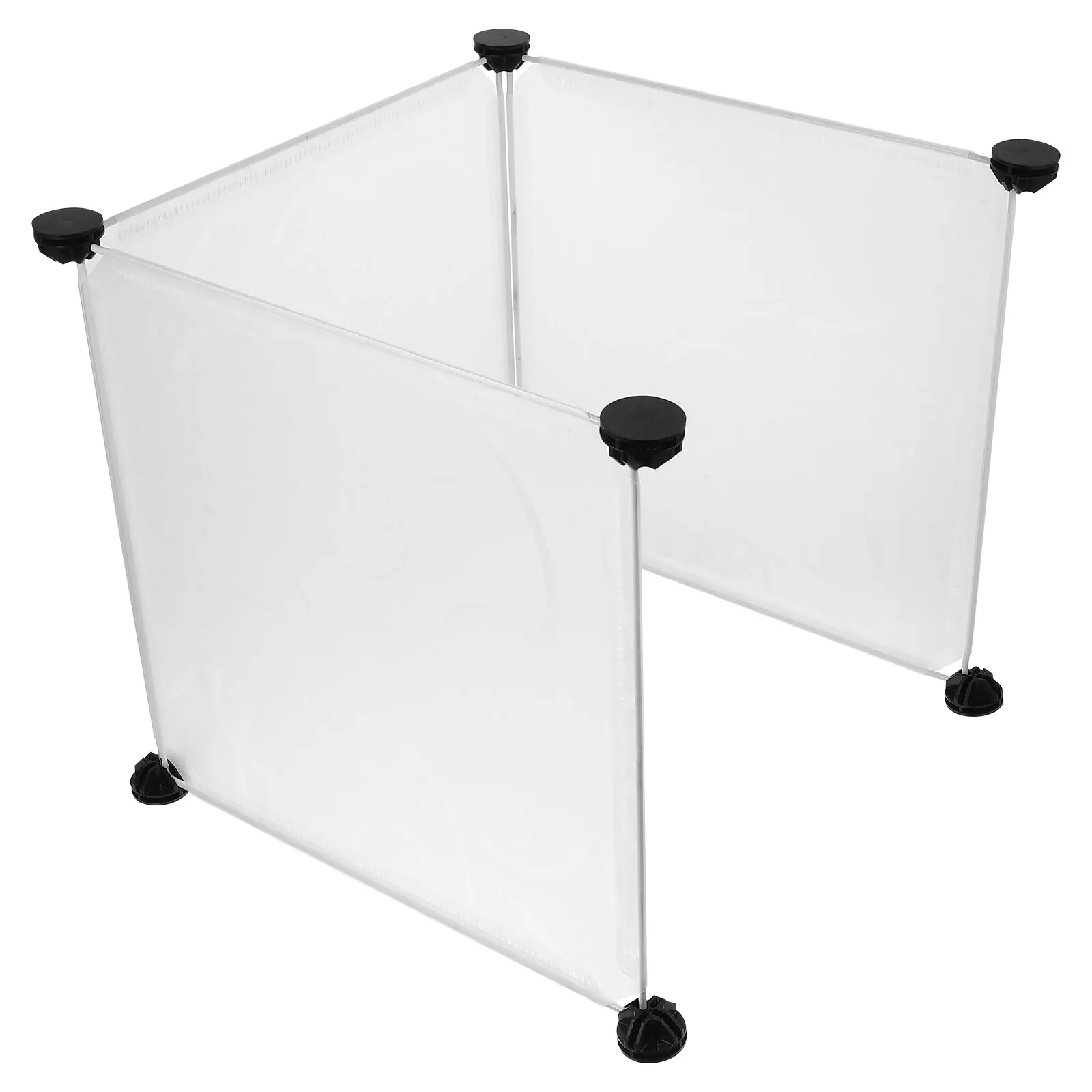 

3pcs Cat Litter Box Transparent Shield Easy Pet Supplies Litter Box Side Guards